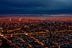 santiago nocturno