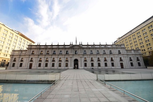 La Moneda desde Alameda
