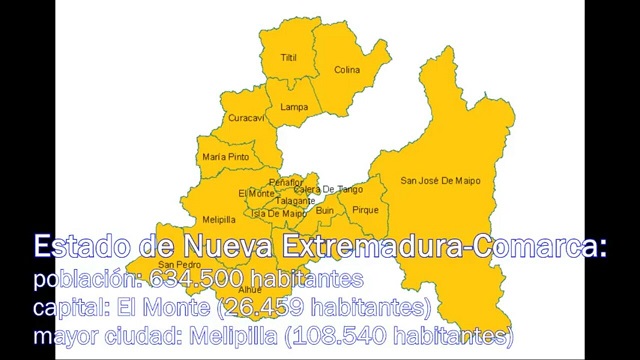Estado de Nueva Extremadura-Comarca
